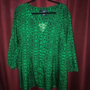 ❤️denim 24/7 Green Tunic